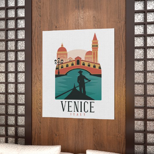 Venice Vintage Travel Poster