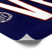 "Venice" Vintages italienisches Reiseplakat Poster (Ecke)