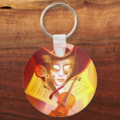 Venice Violinist Schlüsselanhänger (Vorderseite)