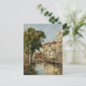Venice von Eugene Boudin Postkarte (Stehend Vorderseite)