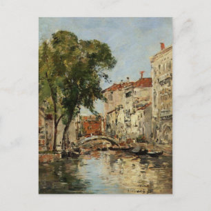 Venice von Eugene Boudin Postkarte