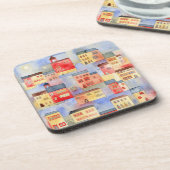 Venice Watercolor Getränkeuntersetzer (Linke Seite)