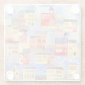 Venice Watercolor Glasuntersetzer (Rückseite)