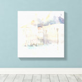 Venice Watercolor Leinwanddruck (Insitu (Holzboden))