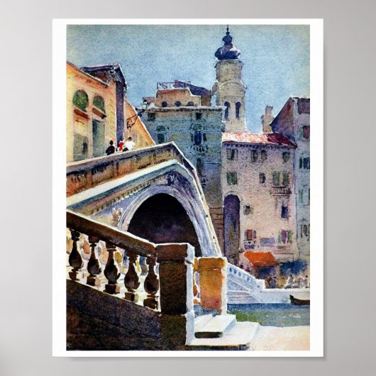 Venice Watercolor Poster (Vorne)