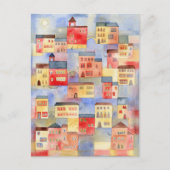 Venice Watercolor Postkarte (Vorderseite)