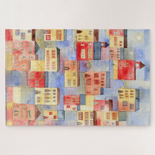 Venice Watercolor Puzzle (Horizontal)