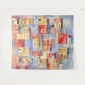 Venice Watercolor Wandteppich (Vorderseite (Horizontal))