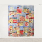 Venice Watercolor Wandteppich (Vorderseite)