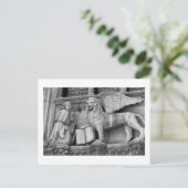 VENICE WINGED LIFE B/W POSTKARTE (Stehend Vorderseite)
