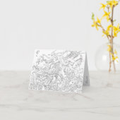 Venilia Notecard Karte (Gelbe Blume)