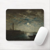 Venise et le Campanile au Clair de Lune Mousepad (Mit Mouse)