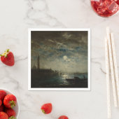 Venise et le Campanile au Clair de Lune Serviette (Beispiel)