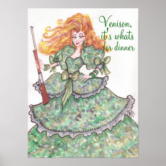 Venison-Poster Poster (Vorne)