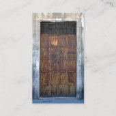 venitianische Tür Visitenkarte (Vorderseite)