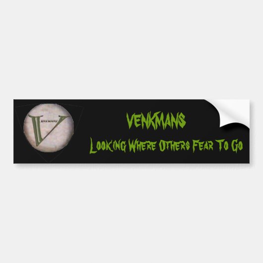 Venkman Autoaufkleber (Vorne)