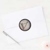 Venkman-Logo-Aufkleber Runder Aufkleber (Umschlag)