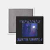Venkman Magnet (Vorderseite/Rückseite)