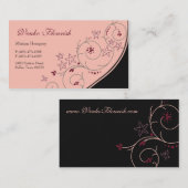 Venko Blühte Visitenkarten Visitenkarte (Vorne/Hinten)