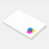 Venmo-Diagramm Post-it Klebezettel (angewinkelt)