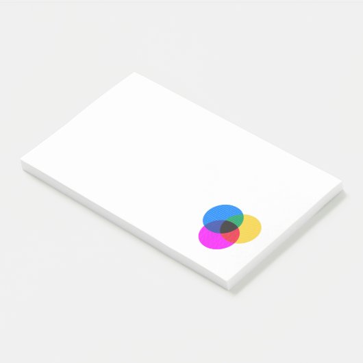 Venmo-Diagramm Post-it Klebezettel (angewinkelt)