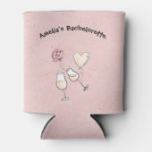 Venmo die Braut A Drink Custom QR Code Dosenkühler (Vorderseite)