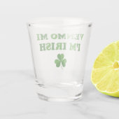 Venmo Me Ich bin irisch Schnapsglas (Rückseite)