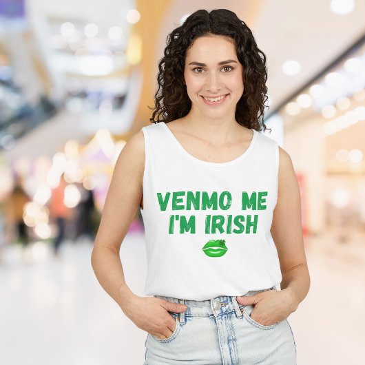 "Venmo Me I'm Irish" Baby T-Shirt - Funny St Patri Tri-Blend Shirt