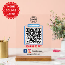 Venmo QR Code Zahlung | Recherche, um Unternehmen