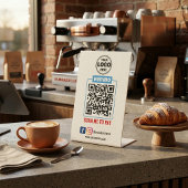 Venmo QR Code Zahlung | Recherche, um Unternehmen Sockelschild