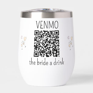 VENMO the Bridge a Drink QR Code Junggeselinnen-Ab