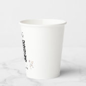 VENMO the Bridge a Drink QR Code Junggeselinnen-Ab Pappbecher (Links)