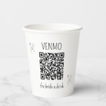 VENMO the Bridge a Drink QR Code Junggeselinnen-Ab