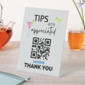 Venmo Zeichen für Barkeeper Sockelschild (In Situ)