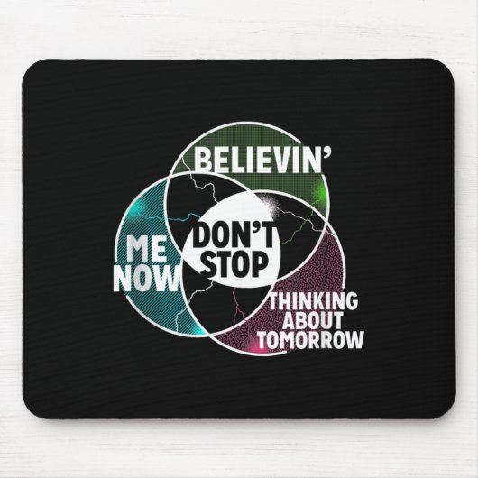 Venn Diagram Don't Stop Algebra Math  Mousepad (Vorne)