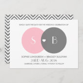 Venn Diagramm Ankündigung Datum freihalten (Vorne/Hinten)