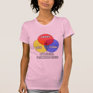 Venn Diagramm .. Chirurgische Techniker T-Shirt