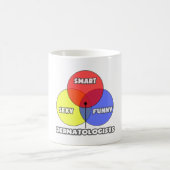 Venn Diagramm .. Dermatologen Kaffeetasse (Mittel)