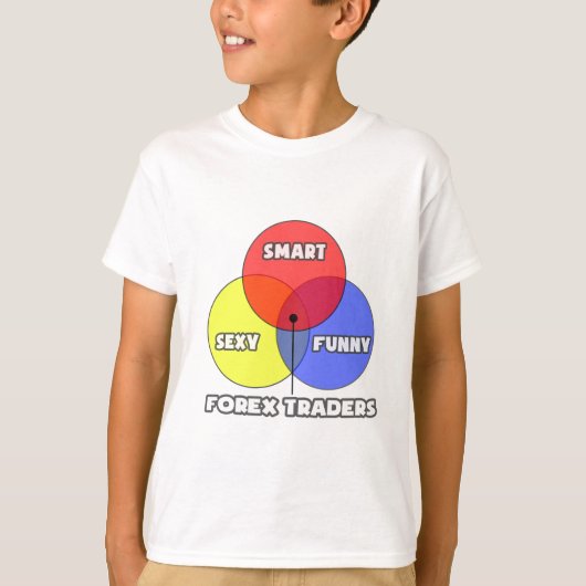 Venn Diagramm .. Devisenhändler T-Shirt (Vorderseite)