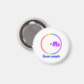 Venn-Diagramm Einzelidentität Magnet (Vorderseite/Rückseite)