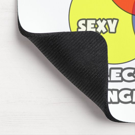 Venn Diagramm .. Elektroingenieure Mousepad (Ecke)