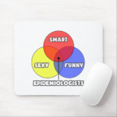 Venn Diagramm .. Epidemiologen Mousepad (Mit Mouse)