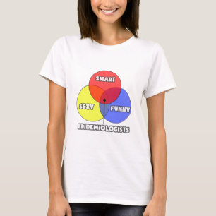 Venn Diagramm .. Epidemiologen T-Shirt