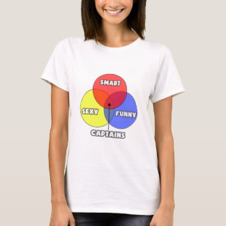 Venn Diagramm .. Kapitäne T-Shirt
