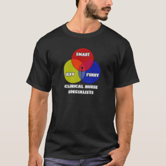 Venn Diagramm .. Klinische Krankenpfleger T-Shirt