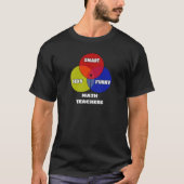 Venn Diagramm .. Mathematiklehrer T-Shirt (Vorderseite)