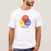 Venn Diagramm .. Physiater T-Shirt (Vorderseite)