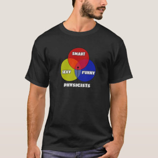 Venn Diagramm .. Physiker T-Shirt