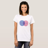 Venn Diagramm-T - Shirt (Vorne ganz)