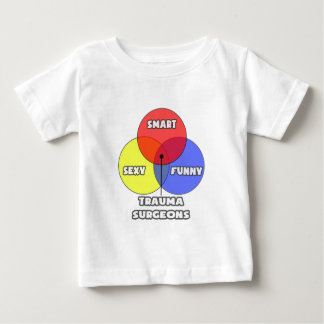Venn Diagramm .. Traumachirurgen Baby T-shirt